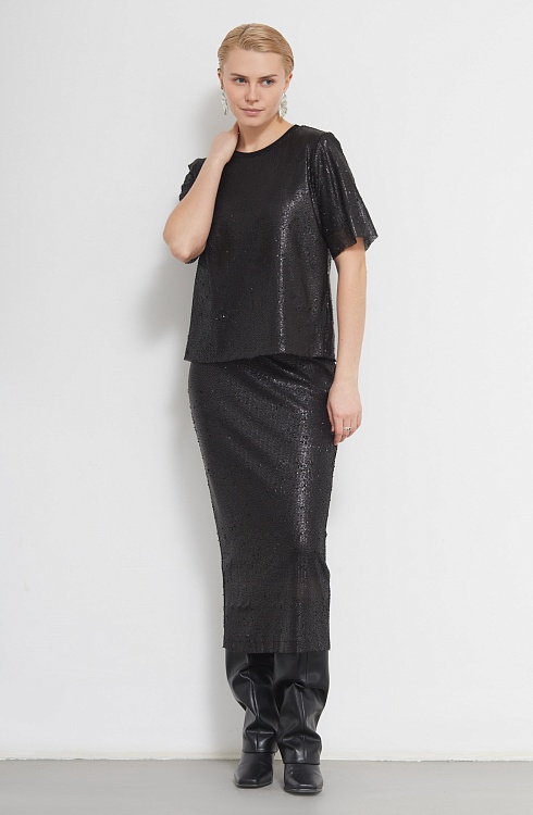 Юбка жен. 350063.03313.8200L Черный