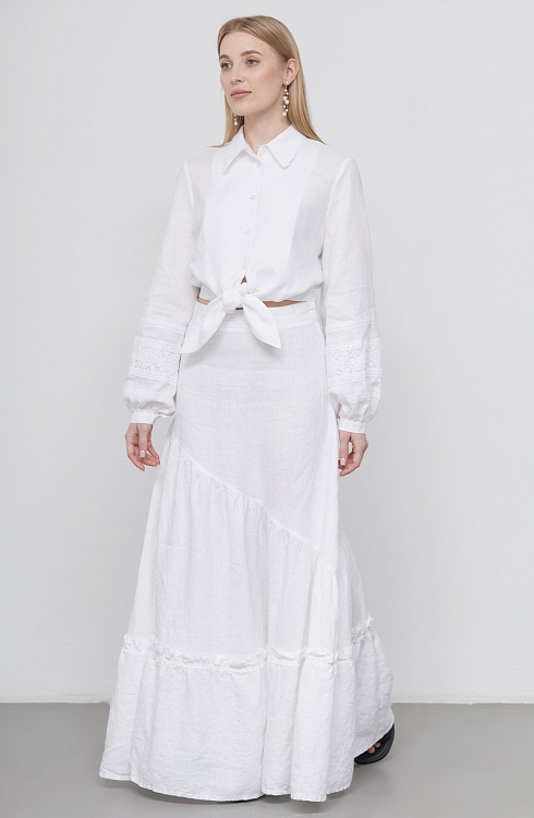 Юбка жен. 358268.37312.0200N Белый