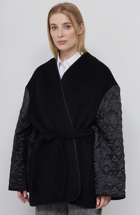 Полупальто жен. 529075S.43208.8200N Чёрный