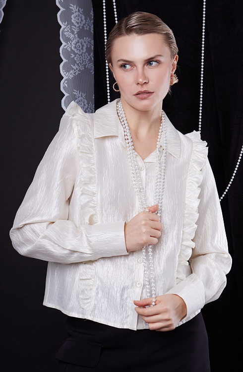 Блузка жен. 311121.03312.0700N Кремовый