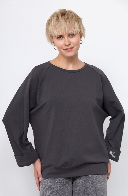 Джемпер жен. 311139.03313.7700E Тёмно-серый Уценка