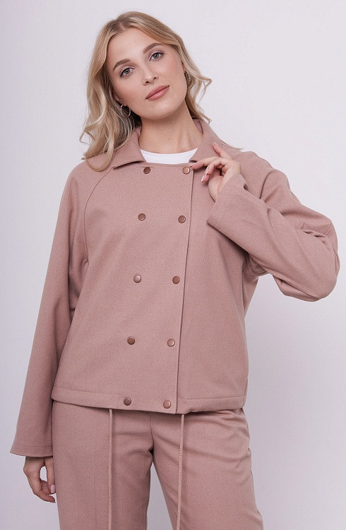 Жакет жен. 378172.11312.0500N Пепельно-розовый