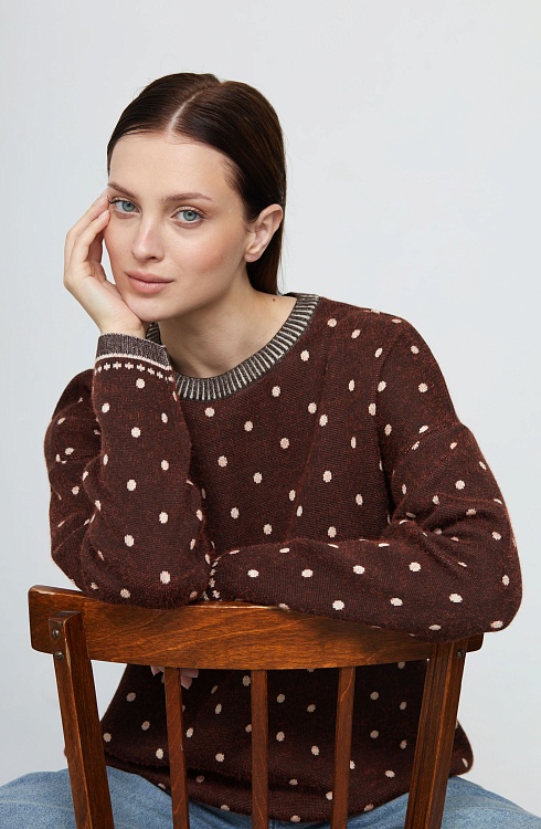 Джемпер жен. 310464.33303.0359D Коричневый