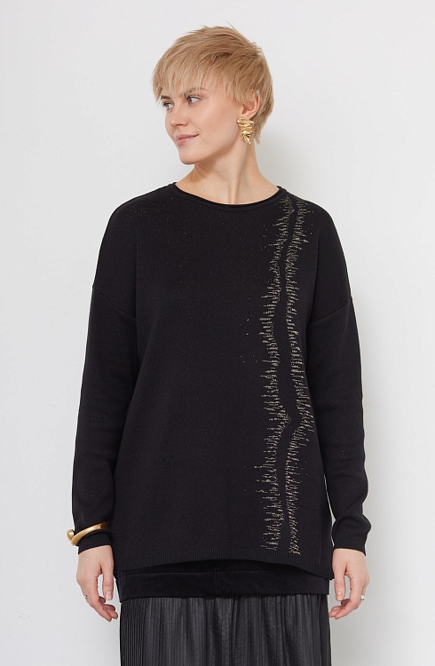 Джемпер жен. 310534.33303.8200L Чёрный