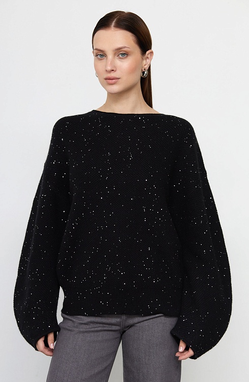 Джемпер жен. 314110.42303.8200N Чёрный Уценка