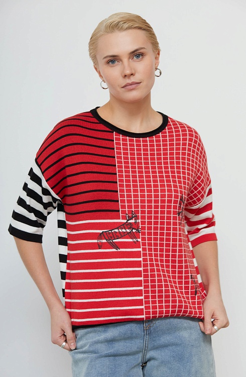 Джемпер жен. 310571.33303.4501SE Красный