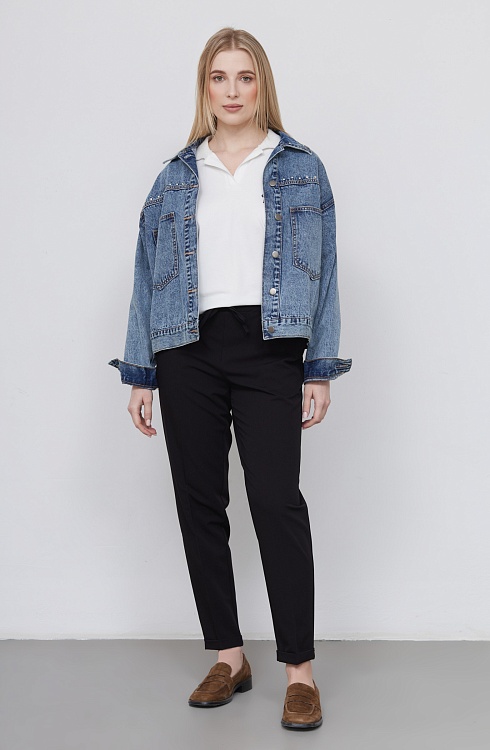 Брюки жен. 320215.09312.8200N Черный