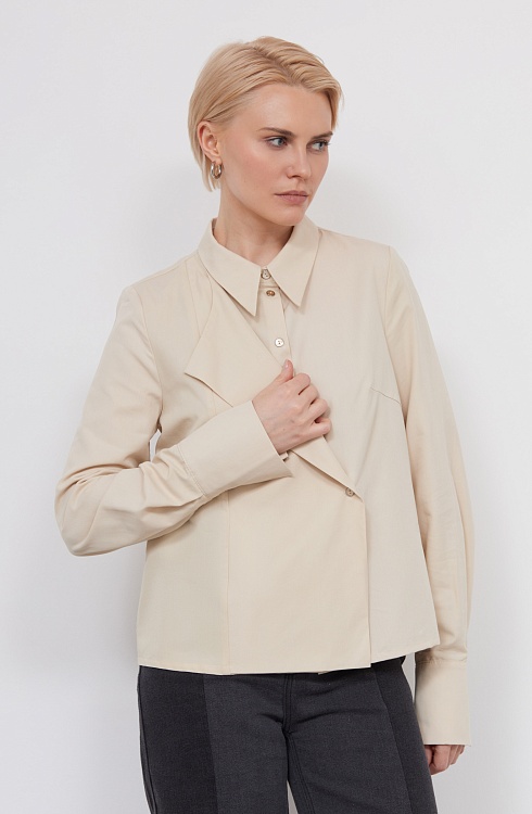 Блузка жен. 311129.03312.2200N Ваниль
