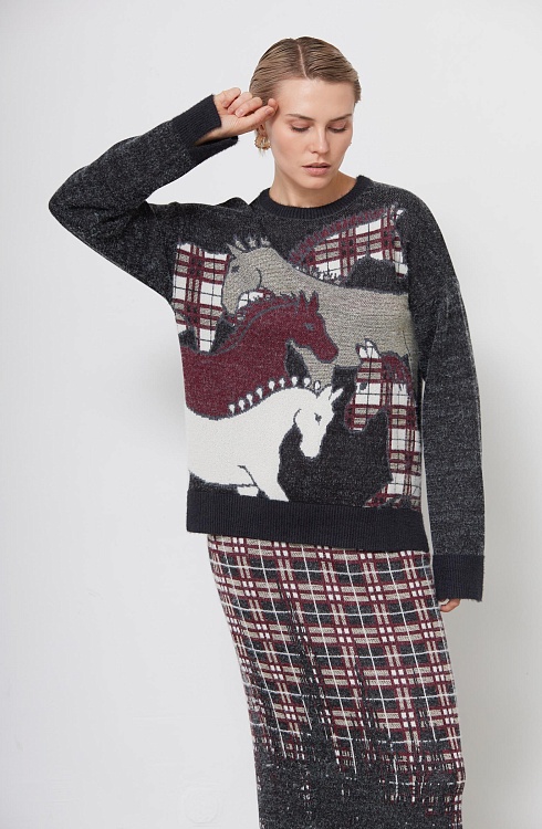 Джемпер жен. 310548.33303.8101A Мультиколор