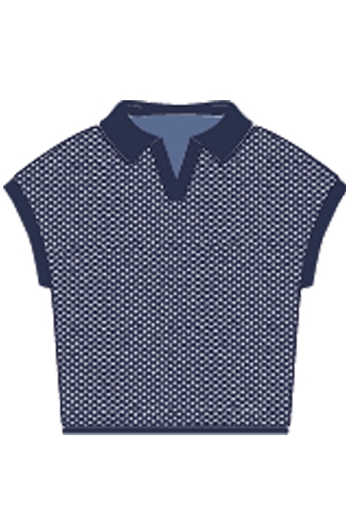 Джемпер жен. 310563.33303.9600N Тёмно синий