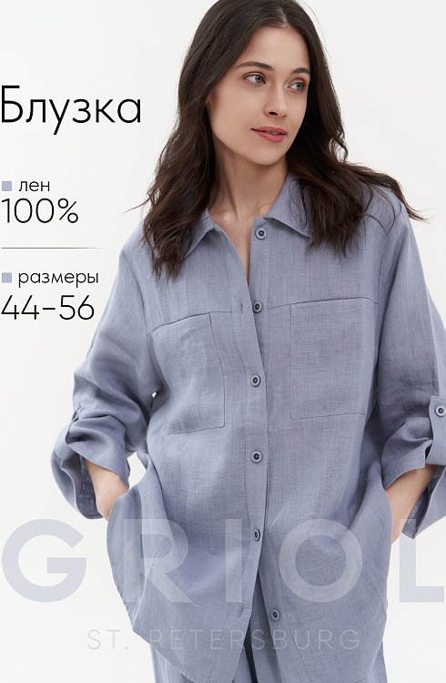 Блузка жен. 317726А.11312.1800N Голубой