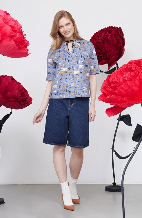 Блузка жен. 311076.03312.8401A мультиколор