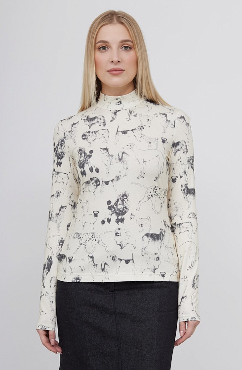 Джемпер жен. 311080.03313.0777А Молоко