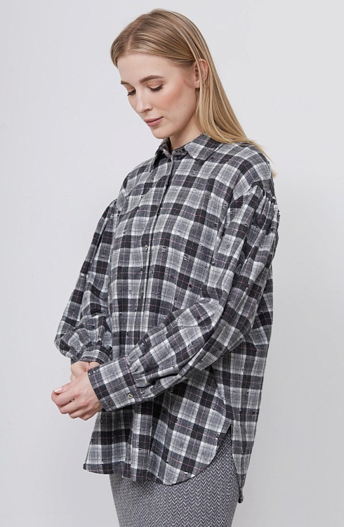 Блузка жен. 310990.03312.7473P Серый