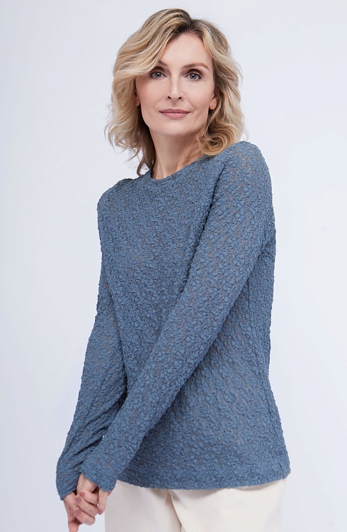 Джемпер жен. 310915.6_313.8600F Серо-голубой