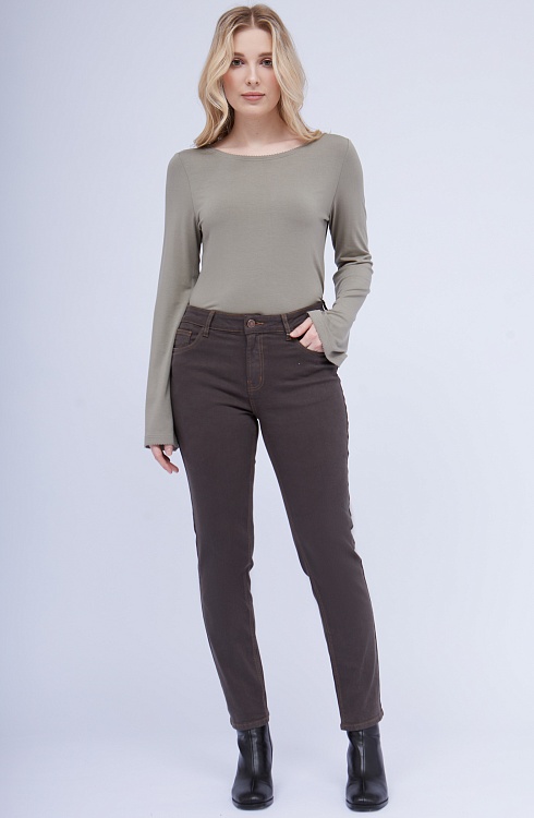 Брюки жен. 320278.26304.1100N Шоколад