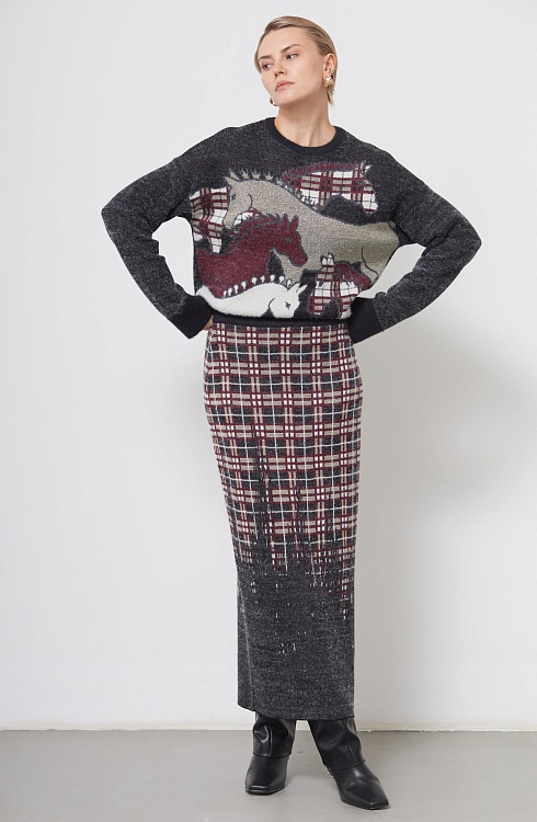 Юбка жен. 350123.33303.8101P Мультиколор