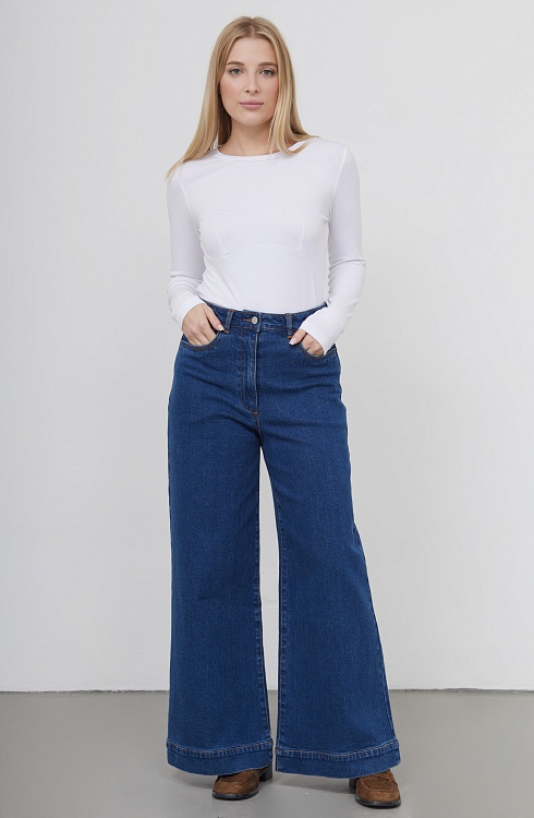 Брюки жен. 320305.26304.9400N Синий