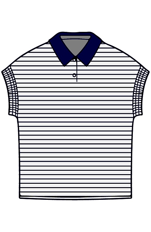 Джемпер жен. 310557.33303.0296S Бело-синий