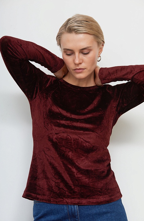 Джемпер жен. 311084.6_313.4700N Бордовый
