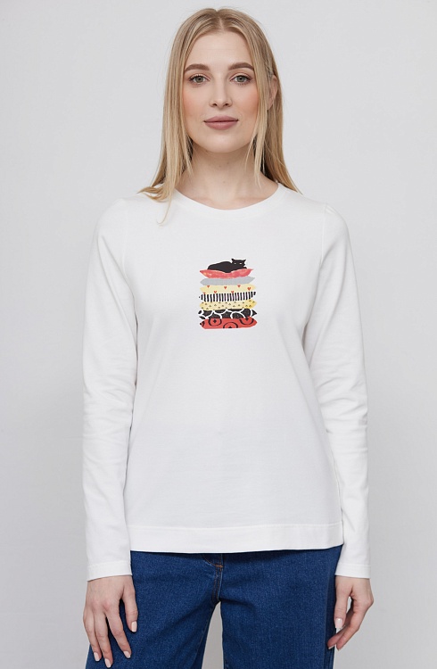 Джемпер жен. 310915.6_313.0200EA Белый