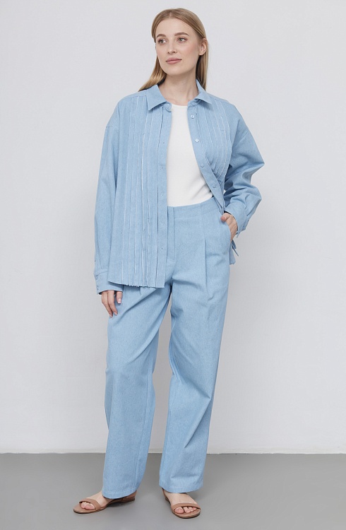 Брюки жен. 324427.11312.1600N Голубой
