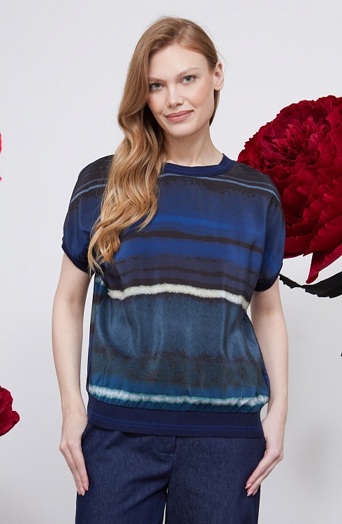 Блуза жен. 310923Т.03312.9401S мультиколор