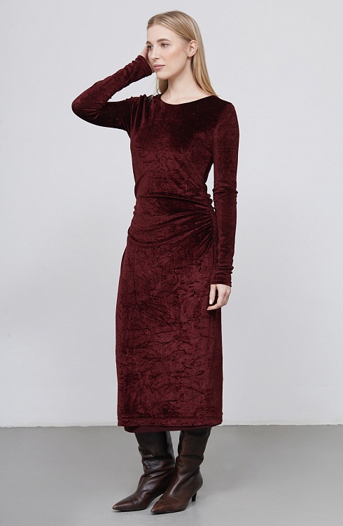 Платье жен. 360323.6_313.4700N Бордовый