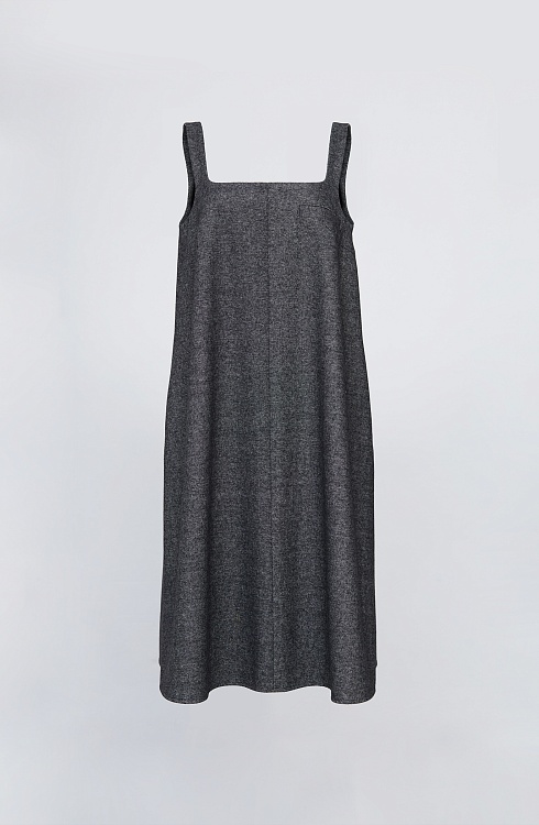 Сарафан жен. 348221.11312.8201M Серый меланж