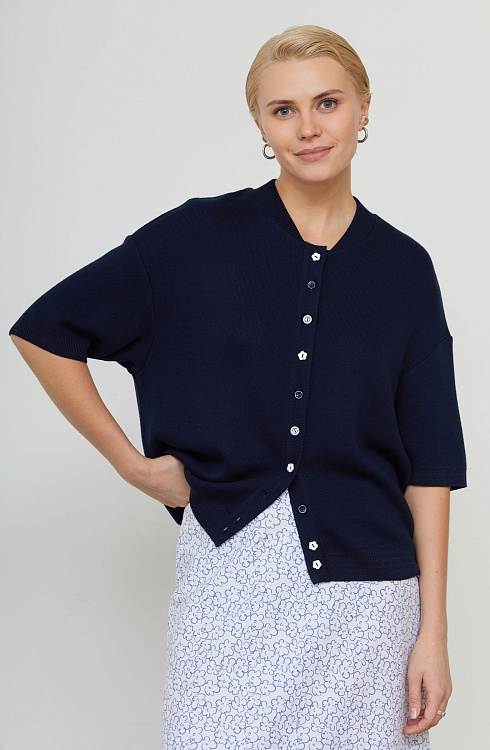 Жакет жен. 370251.33303.9600N Темно-синий