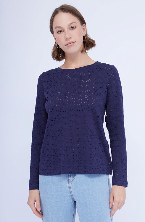 Джемпер жен. 310915.6_313.9600F Темно-синий