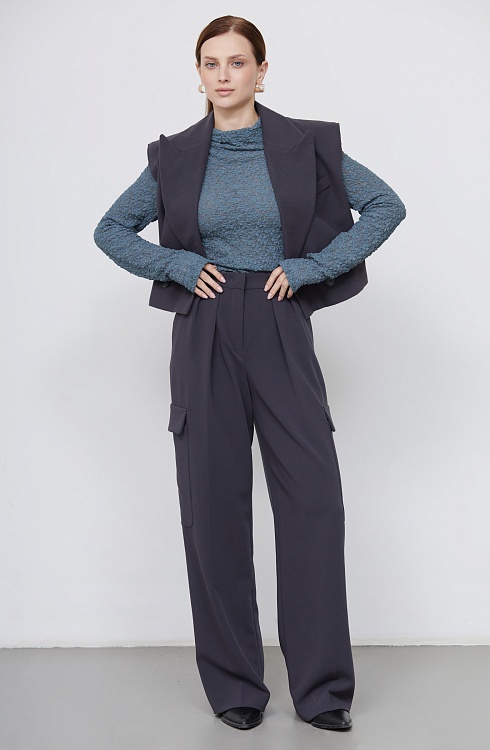 Брюки жен. 324280А.11312.7600N Тёмно-серый