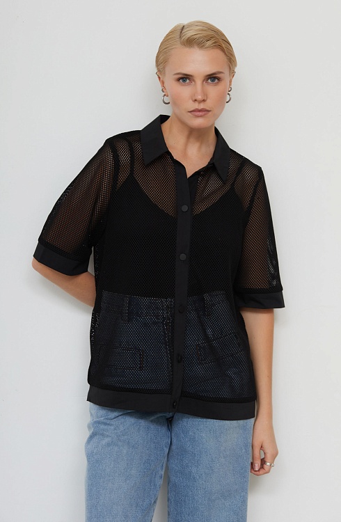 Блузка жен. 311147.03313.8282N Черный
