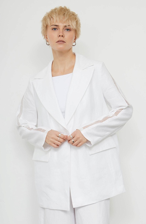 Жакет жен. 378689.37312.0200N Белый