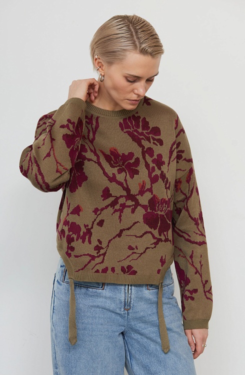 Джемпер жен. 310551.33303.3747F Хаки Уценка