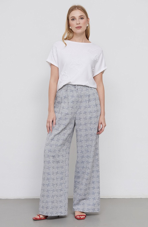 Брюки жен. 327693А.11312.8096X Голубой меланж