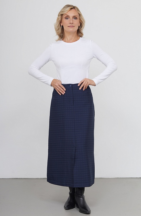 Юбка жен. 350061.03312.9600N Т.синий