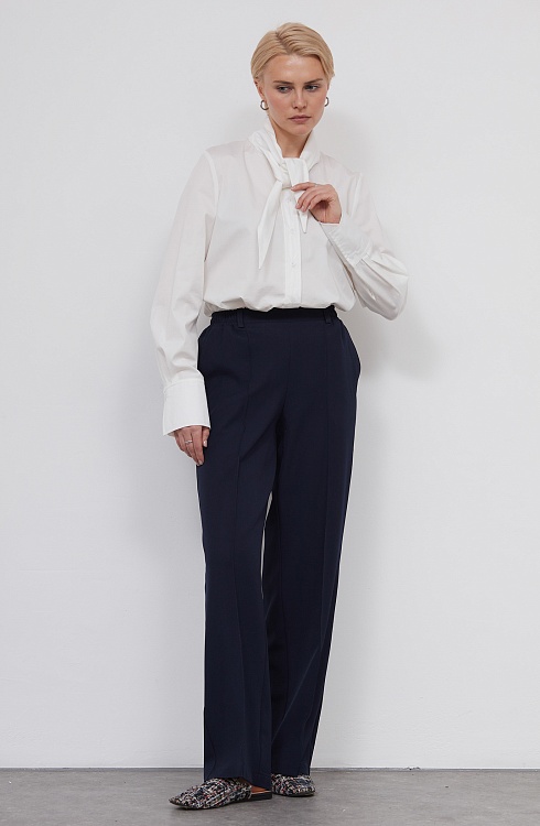Брюки жен.  320322.09312.9600N Тёмно-синий