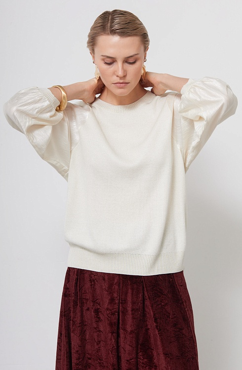 Джемпер жен. 310530.33312.0707N Кремовый