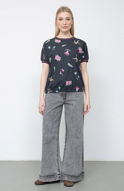 Джемпер жен. 311030.6_313.8101F Темно-серый