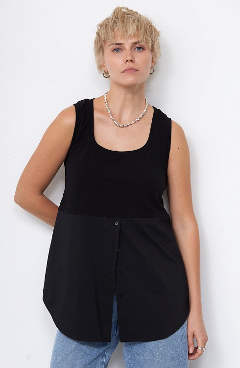 Топ жен. 311140.6_312.8200N Чёрный