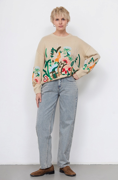 Брюки жен. 320317.26304.1600N Голубой