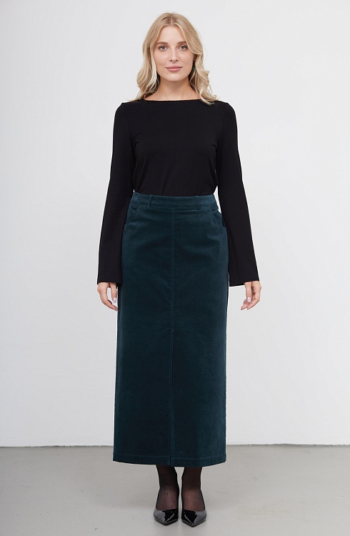 Юбка жен. 358182.11312.1400N Изумруд