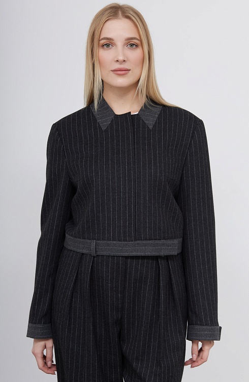 Жакет жен. 378220.11312.8102S Т.серый
