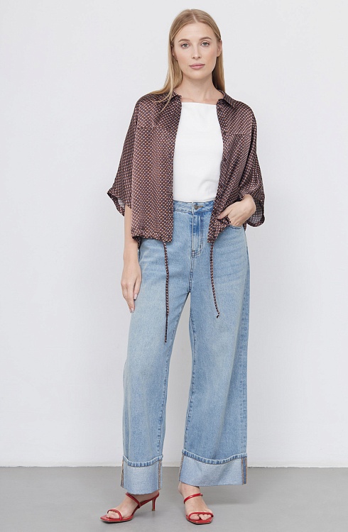 Брюки жен. 320209.26304.1600N Голубой