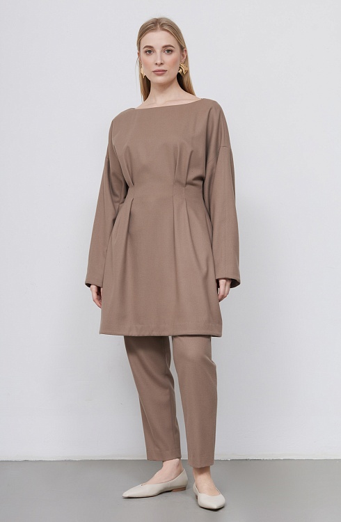 Платье жен. 368623.11312.0800N  Бежевый