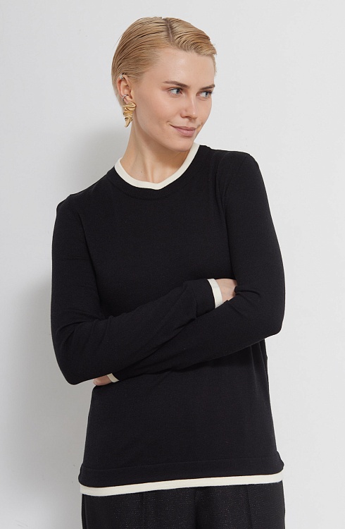 Джемпер жен. 310506.33303.8203N Чёрный